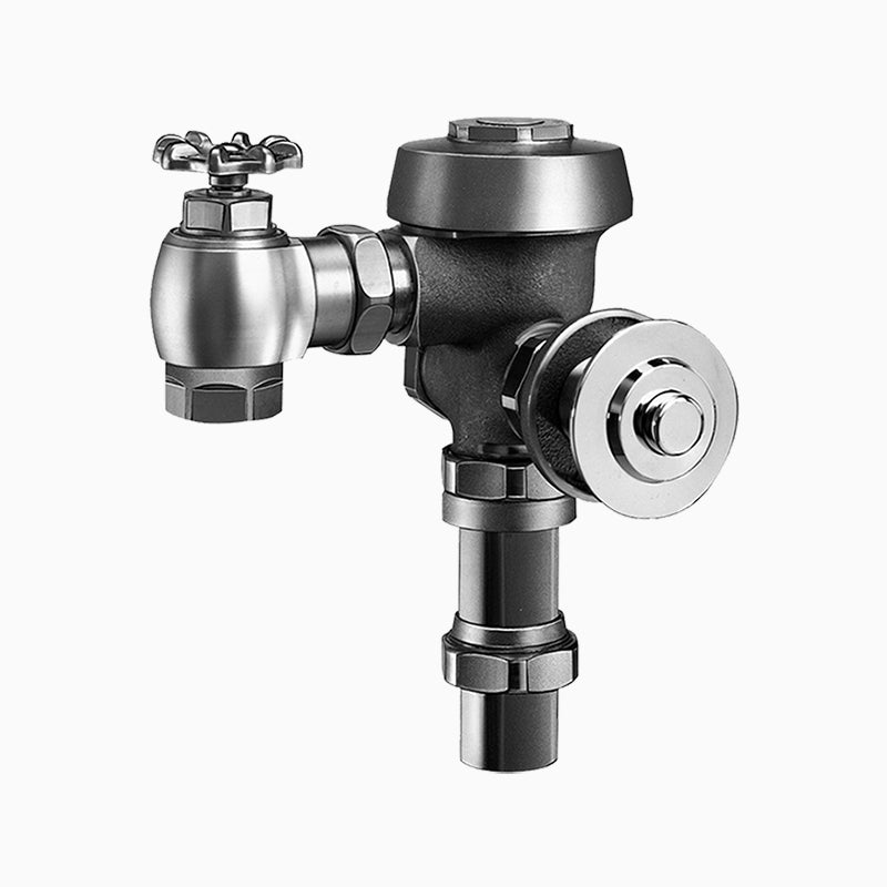 Sloan Royal 150-1.6 Concealed Manual Flushometer, 1.6 gpf, Unfinished (Rough Brass), 2-3/4" LDIM, Wall Box Version