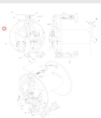 Spartan Tool 79948110 parts diagram, item 19 circled (High Pressure Reel Assembly - 79958300)