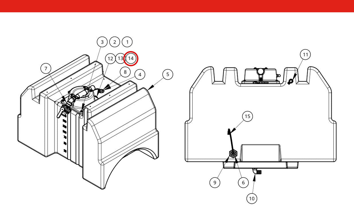 Spartan Tool 79948252 parts diagram, item 229 circled (Elite Soldier Hydro-Jet - 7584E000)