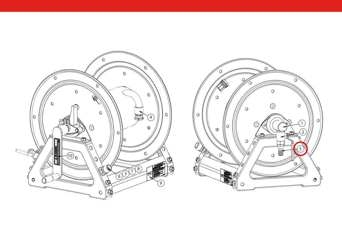 Spartan Tool 79959550 parts diagram, item 16 circled (Assy, Unloader Recirc - 75874100)