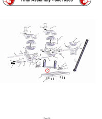 Spartan Tool 80010515 parts diagram, item 15 circled (Positive Grip Sub-Assembly 82002000)
