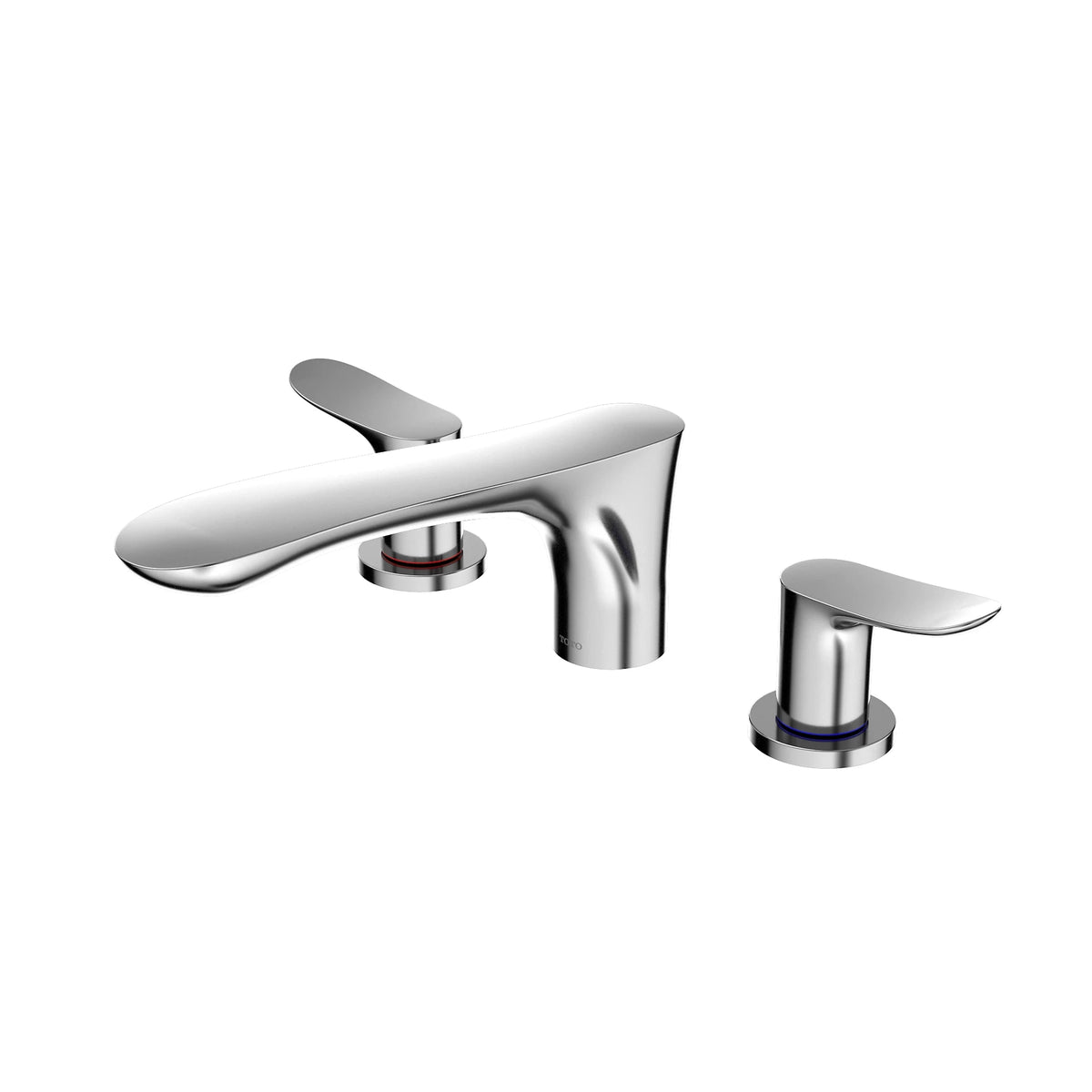 TOTO GO Three-Hole Roman Tub Filler Trim, Polished Chrome (Requires Rough-In TBN01201U) - TBG01201U#CP
