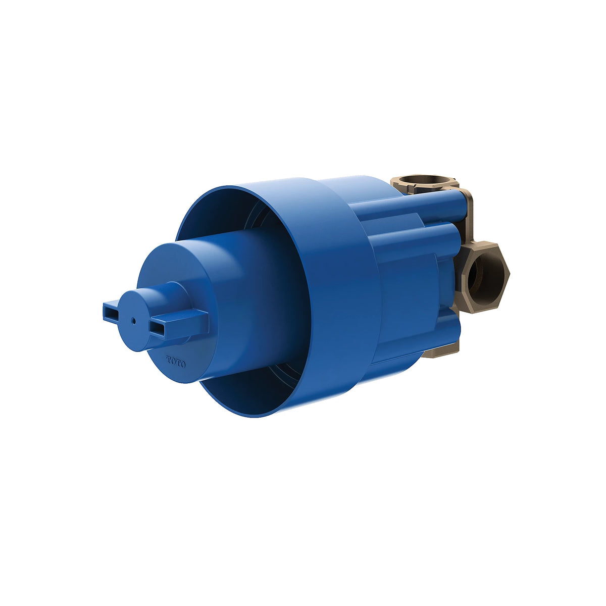 TOTO G Series Three-Way Diverter Rough-In Valve with Off, 1/2 in. NPT, Brushed Nickel (Trim Sold Separately) - TBN01101U#BN
