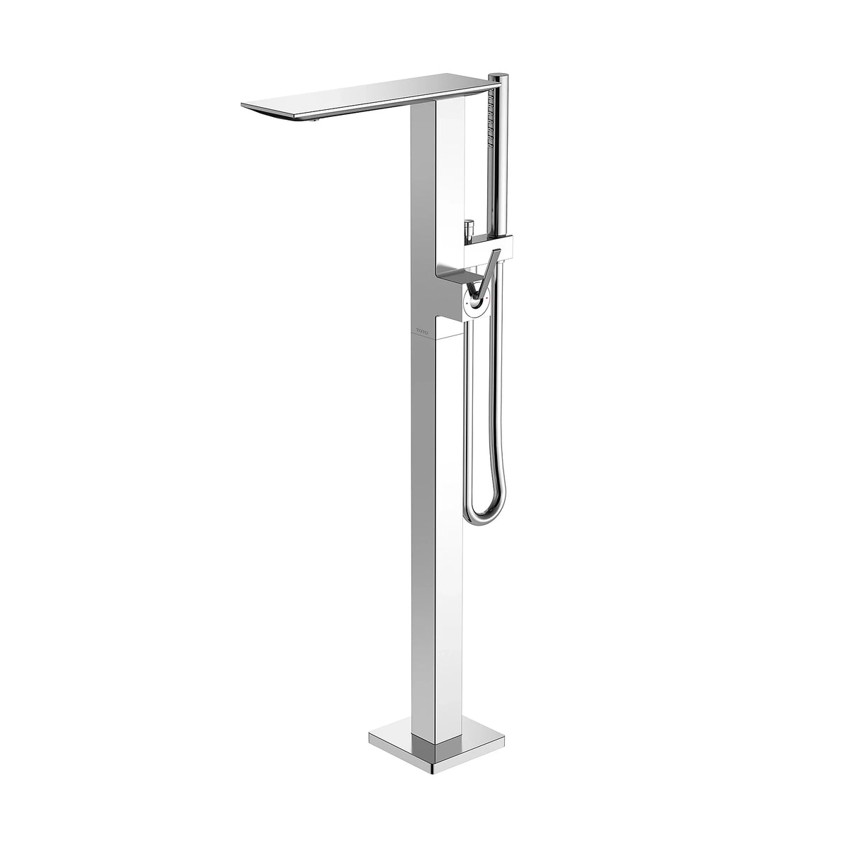 TOTO ZL Freestanding Tub Filler with Handshower, Polished Chrome - TBP02303U#CP