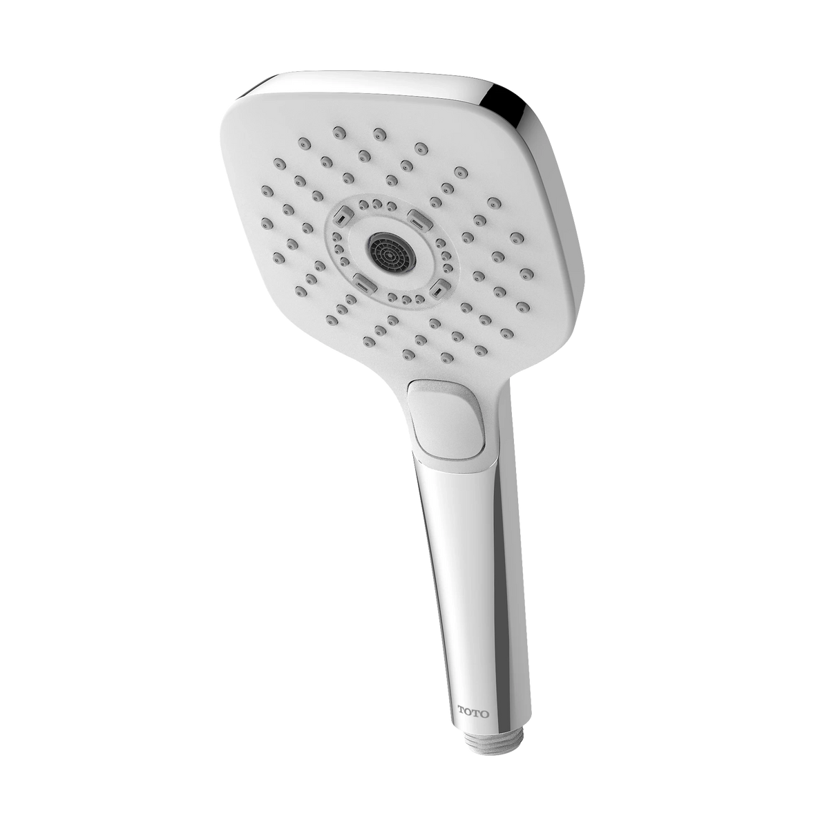 TOTO G Series Square Handshower, 3 Spray Modes, 1.75 GPM, Polished Chrome - TBW02015U4#CP