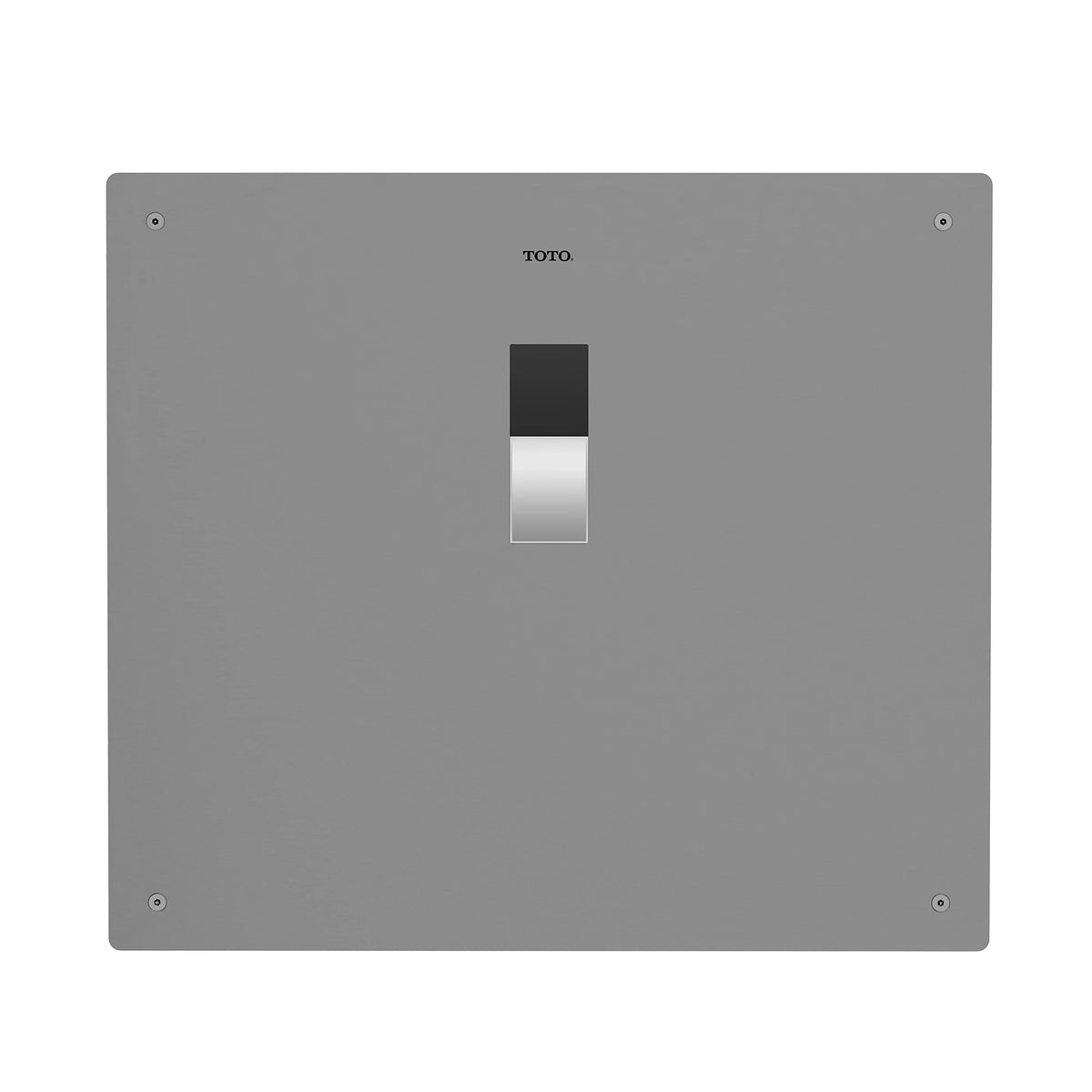 TOTO ECOPOWER Touchless Toilet Flush Valve, 1.28 GPF, Concealed with 14" x 12" Cover Plate, i Series IoT with LoRa Card, with 1-1/2" Back Spud Vacuum Breaker Set, Stainless Steel - TET2LBi431#SS