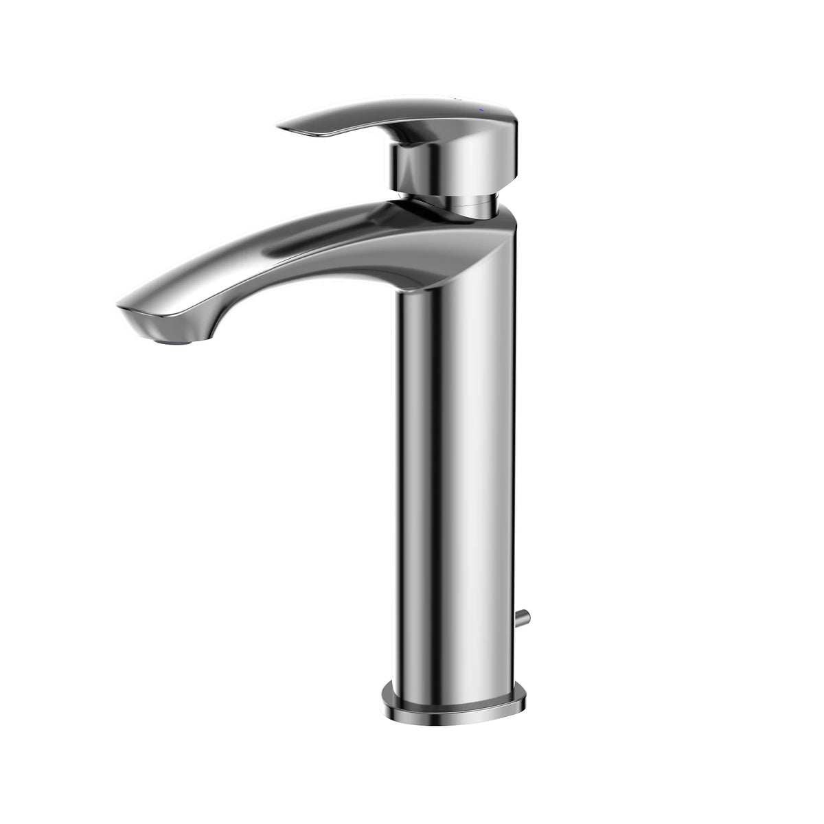 TOTO GM Single-Handle Semi-Vessel Bathroom Faucet, 1.2 GPM, Polished Chrome - TLG09303U#CP