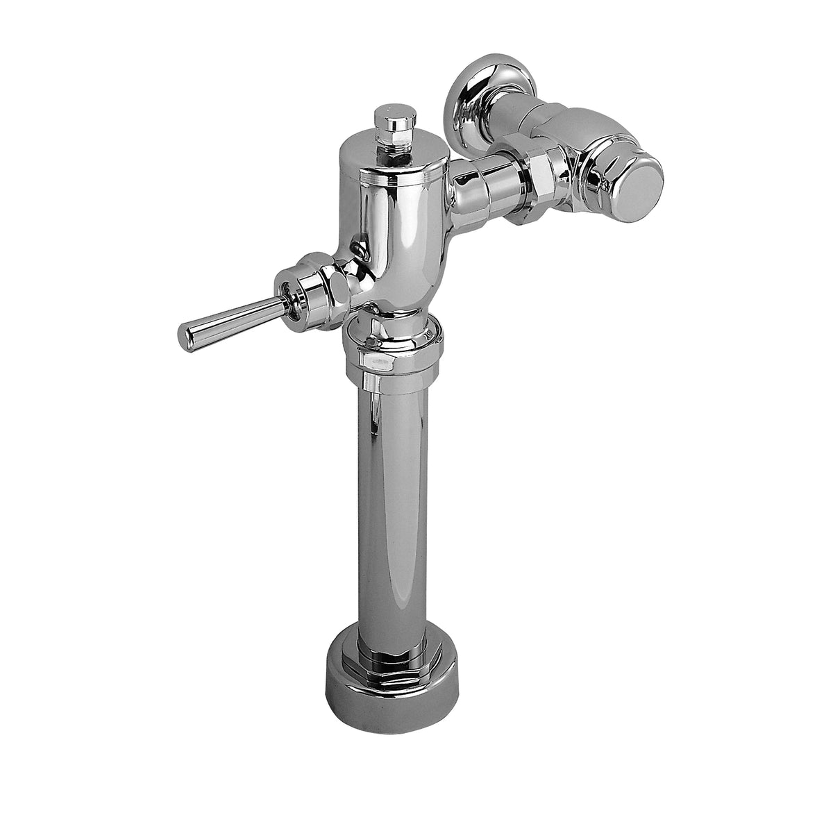 TOTO Manual Toilet Flush Valve, 1.6 GPF, Exposed, Non-Hold-Open, with 1-1/2" Top Spud Vacuum Breaker Set - TMT1NNC-32