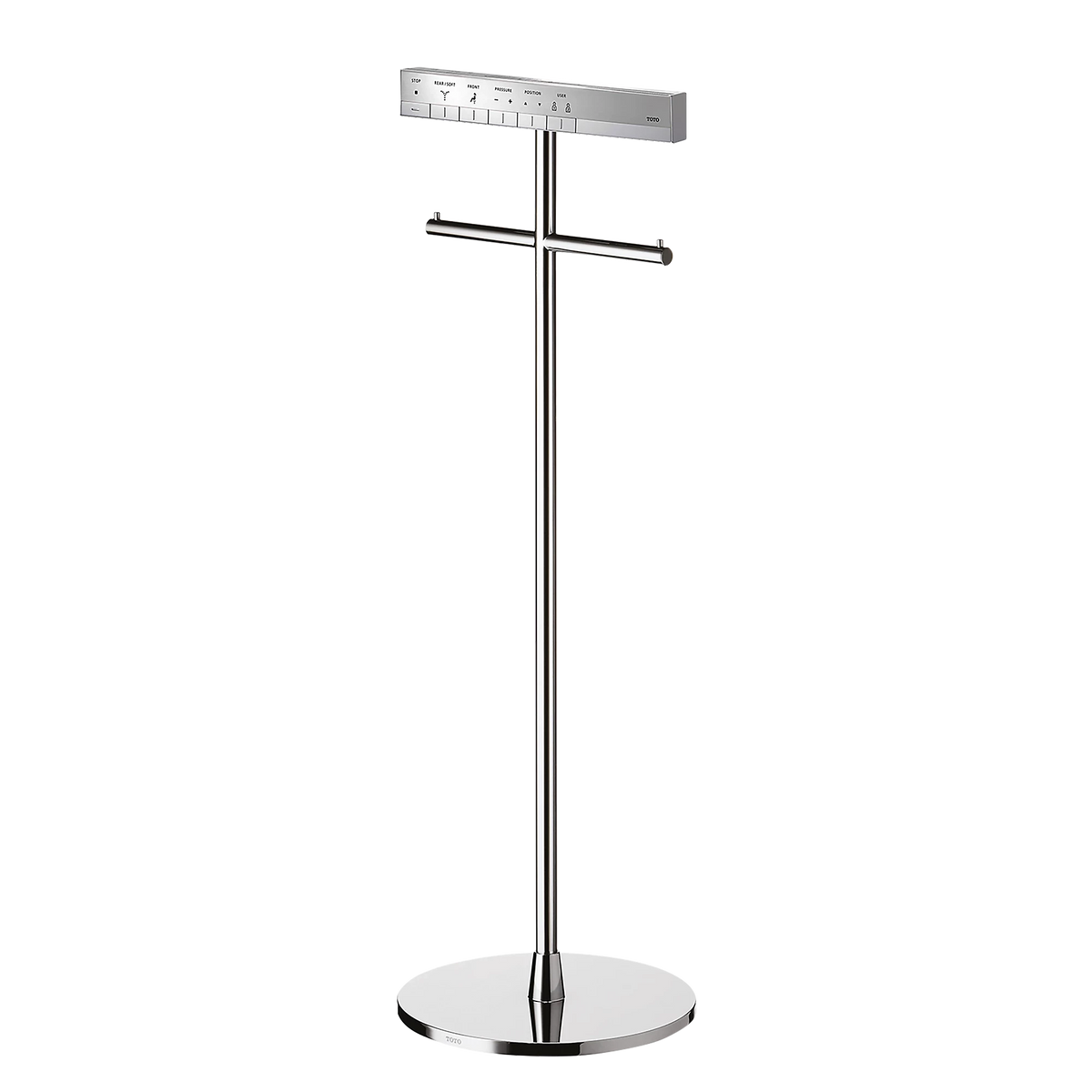 TOTO Neorest Remote Control Stand with Paper Holder, Polished Chrome - YS990#CP