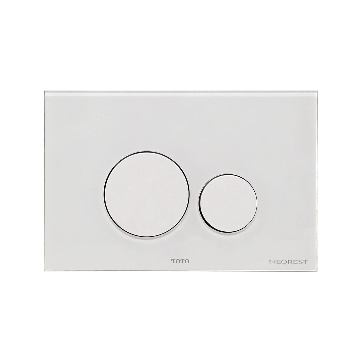 TOTO NEOREST Push Plate Round Button, White - YT994#WH