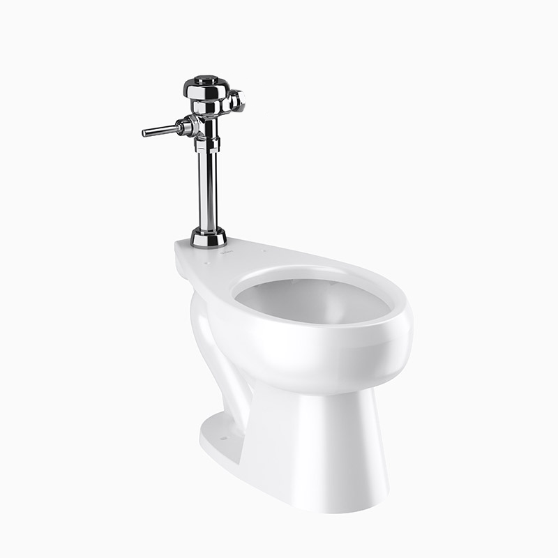 Sloan WETS-2000.1020 Water Closet Combo, ST-2009 Floor-Mounted Top Spud with Sloan 111-1.28