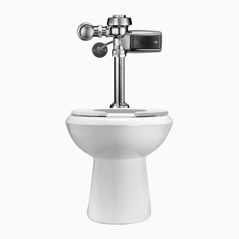 Sloan WETS-2000.1302 Water Closet Combo, ST-2009 Floor-Mounted Top Spud with Royal 111-1.28