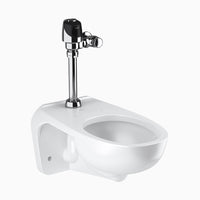 Sloan WETS-2450.1401-CN Water Closet Combo, ST-2459 Wall-Mounted Top Spud with G2 8111-1.28