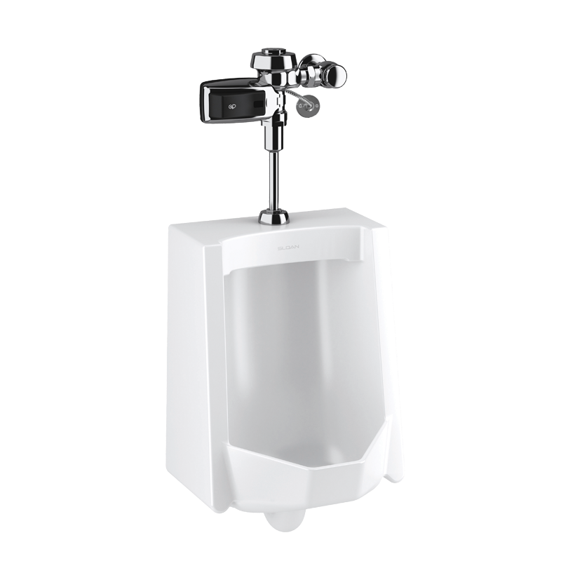 Sloan WEUS-1000.1302 Urinal Combo, SU-1009 Top Spud with Royal 186-0.125 (0.125 gpf)