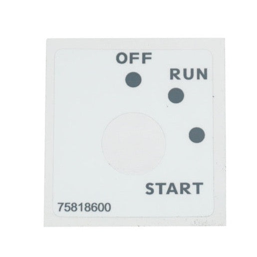 Spartan Tool Key Switch Decal 75818600