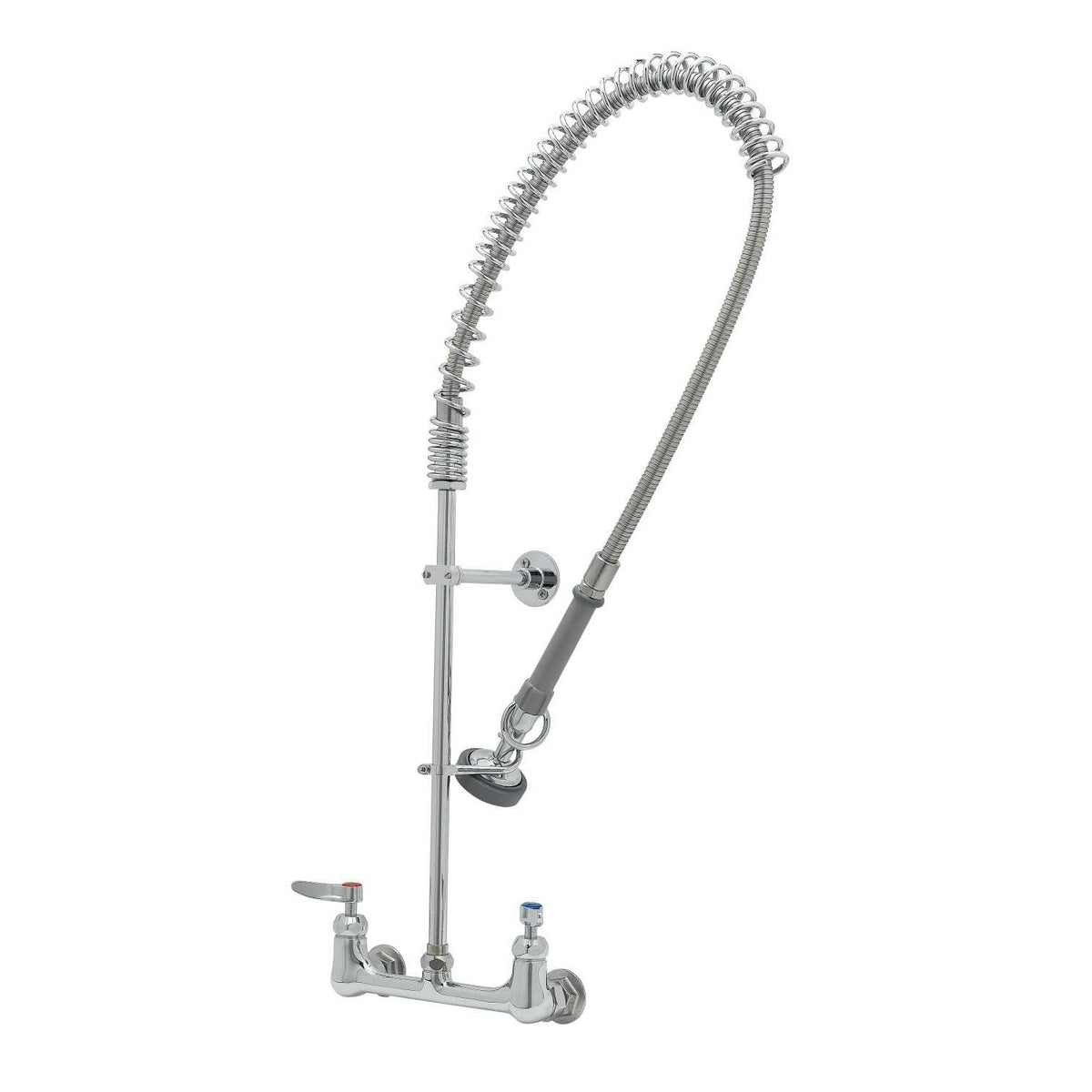 T&S Brass B-0133-CCB-CR Pre-Rinse: 8" Wall Mount Base