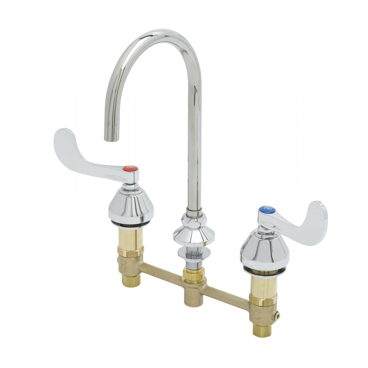 T&S Brass B-2866-05-FC15 8" EasyInstall CWS Faucet, Eternas