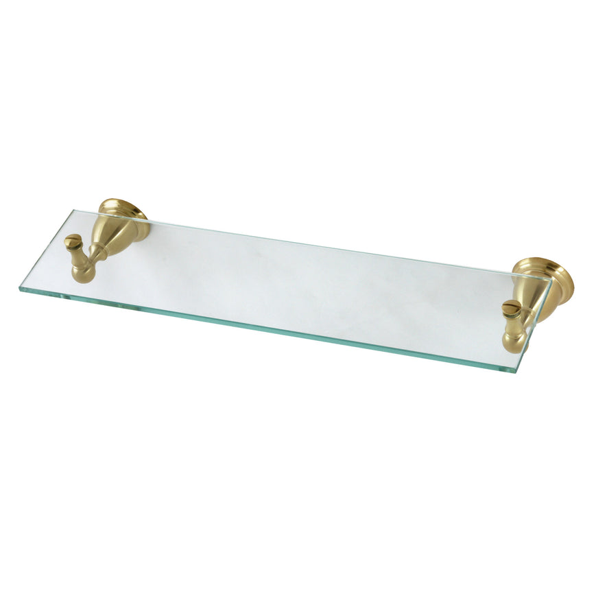 Heritage BA1759BB Glass Shelf, Brushed Brass