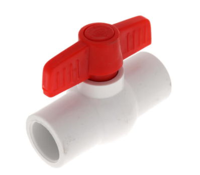 1/2" Solvent PVC Ball Valve