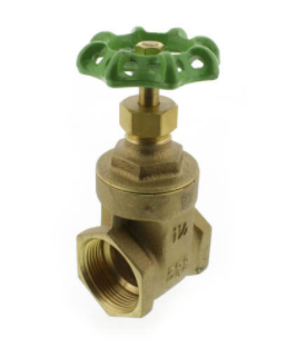 1 1/4" IPS Lead Free Gate Valve