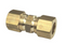 3/8" Compression x 3/8" MIP Union, Lead Free Brass Adapter