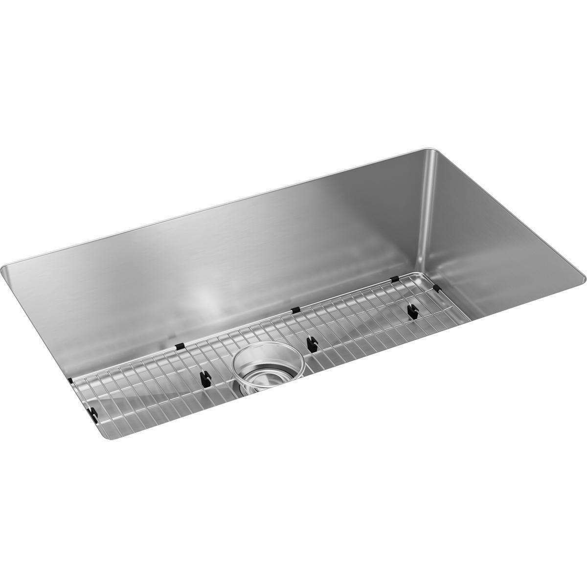 Elkay EFRU311610TC SS 32.5 x 18 x 10 Single Undermount