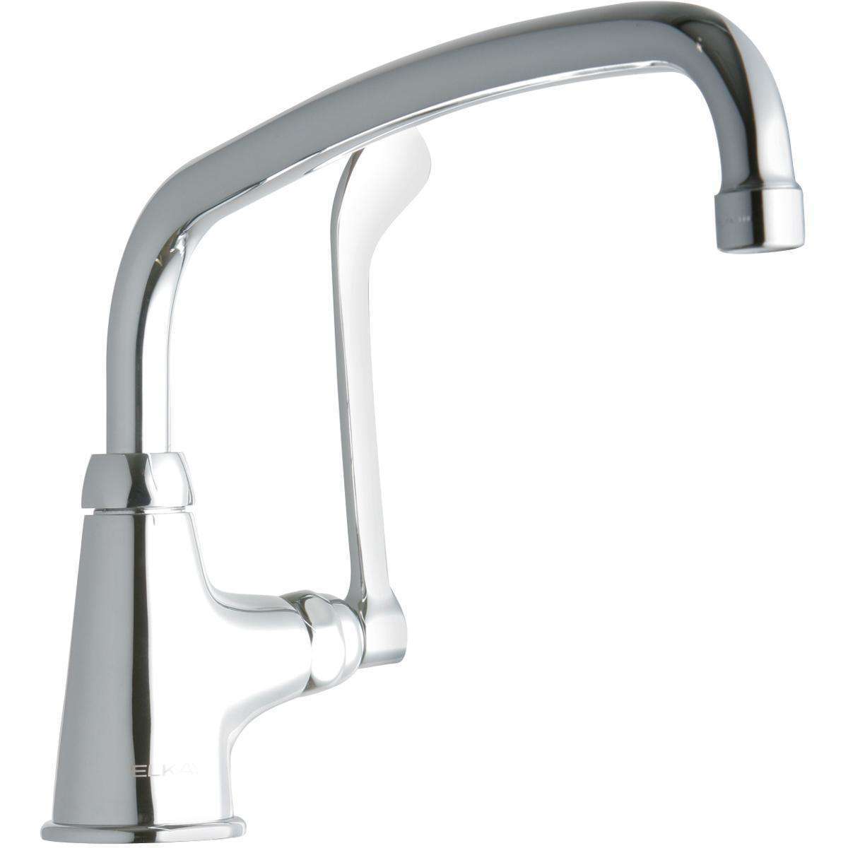 Elkay LK535AT14T6 1 Hole Single Control Faucets 14" Arc Tube
