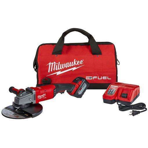 Milwaukee 6121-31A 11 Amp 5 Small Angle Grinder Trigger Grip, AC/DC