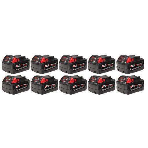 Milwaukee 48-11-1851 M18 5.0Ah Battery 10-Pack