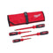 Milwaukee 4PC 1000V Insulated Screwdriver Set w/ Roll Pouch