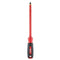 Milwaukee 3/8" Slotted - 8" 1000V Insulated Screwdriver