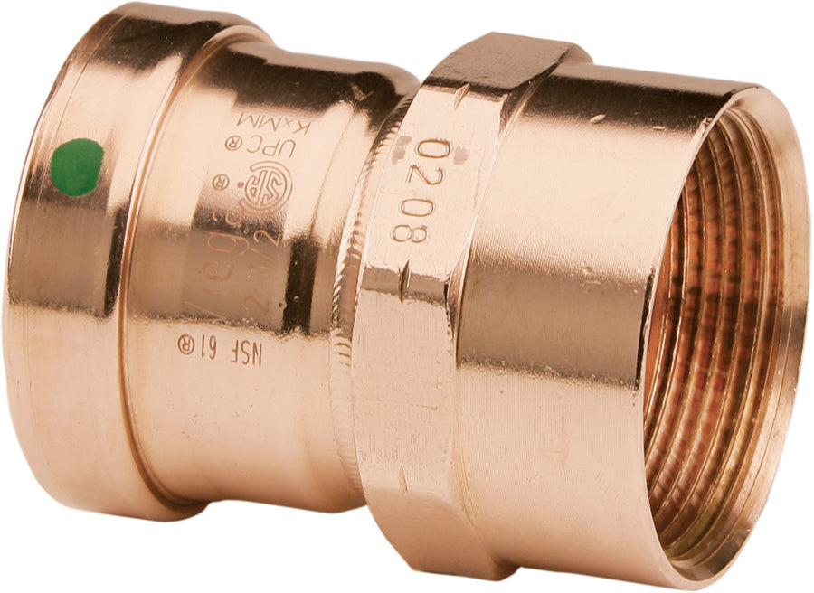 Viega 0912XL ProPress XL adapter 2-1/2'' x 2-1/2'' P x FPT