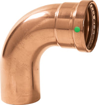 Viega 0916.1XL ProPress XL 90¡ street elbow 3'' x 3'' P x FTG