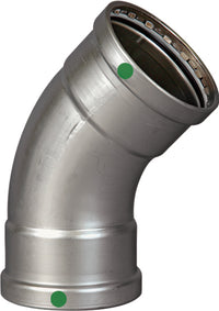Viega 4026XL ProPress XL 45¡ Elbow 4'' x 4'' P1 x P2