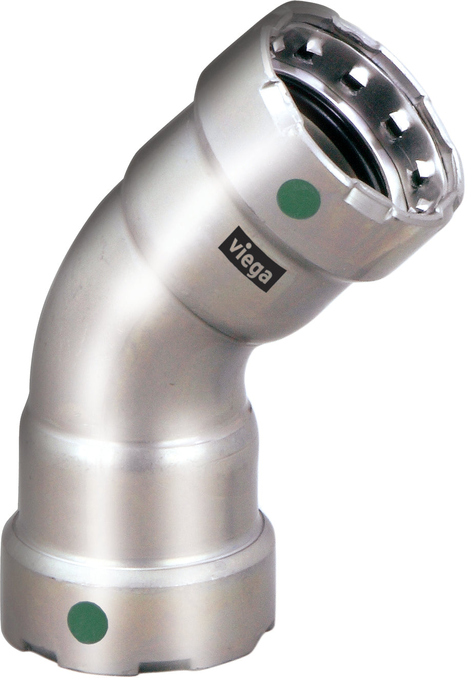 Viega 5126 MegaPress 45¡ elbow 1-1/4'' x 1-1/4'' P1 x P2