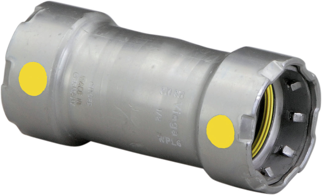 Viega 6615.5 MegaPressG coupling No stop 1'' x 1'' P1 x P2
