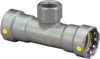 Viega 6617.2 MegaPressG tee 1'' x 1'' x 1/2'' P1 x P2 x FPT