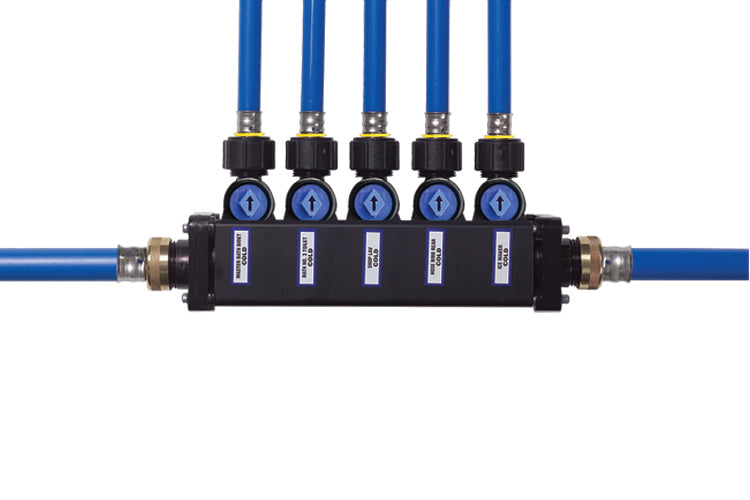 Viega V5031.5 MiniBloc zoning manifold 8: 1/2'' Port(s): d