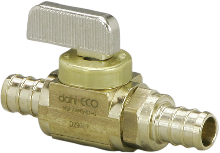 Viega V5037ZL PureFlow Crimp ball valve 1'' x 1'' Crimp1 x Crimp2