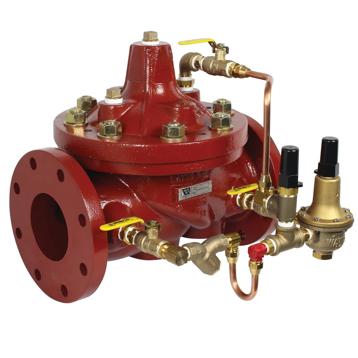 Watts F115-7 8 Lead-Free Pressure Reducing Valve, Ductile Iron, Flanged