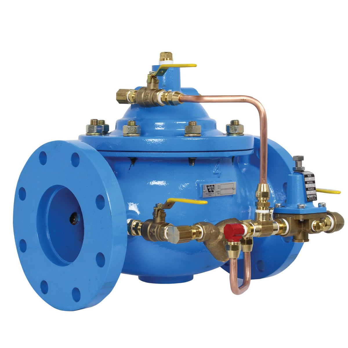 Watts LFF115-3 3 THD DI Lead-Free Pressure Reducing Valve, Ductile Iron, NPT