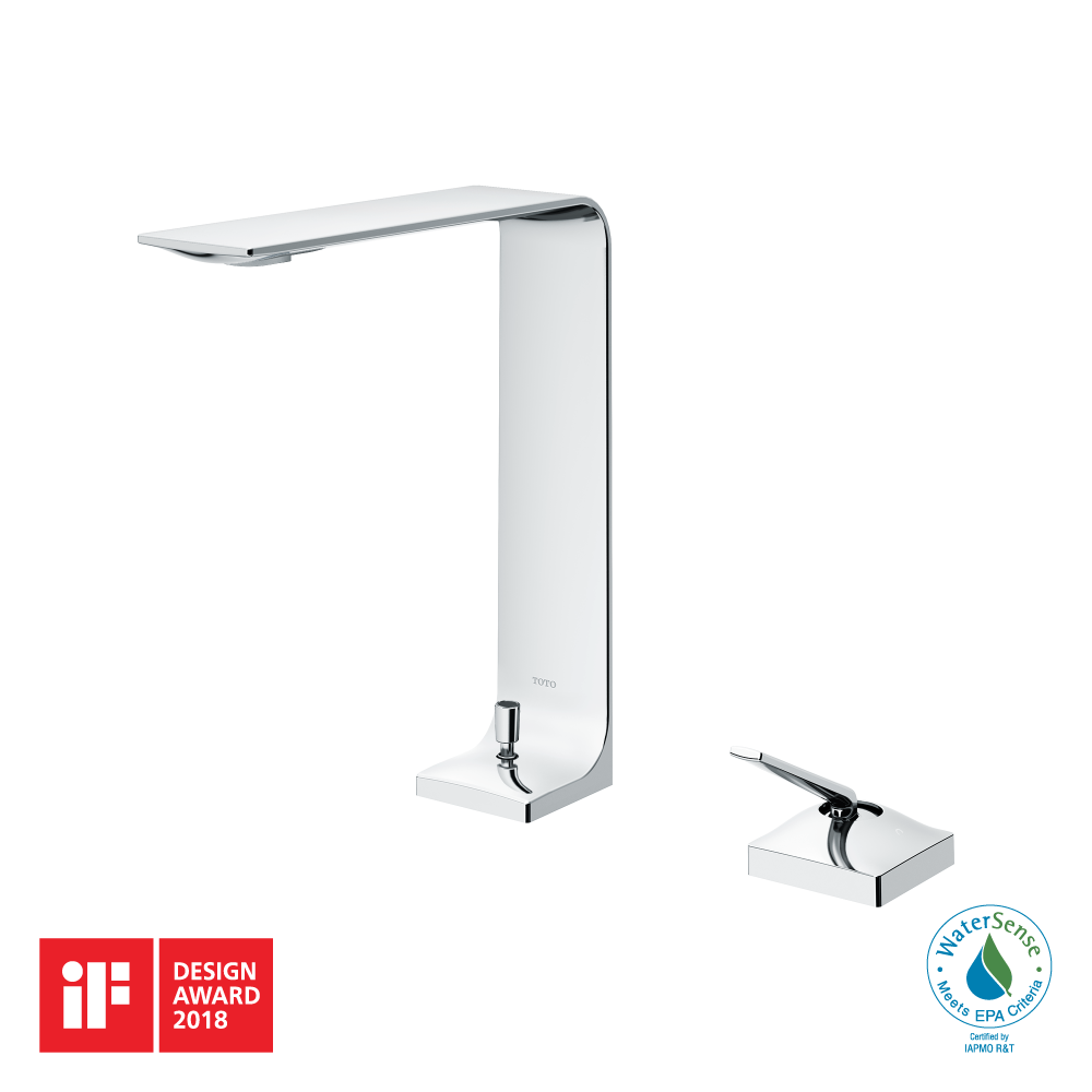 TOTO ZL 1.2 GPM Single Handle Vessel Bathroom Sink Faucet with COMFORT GLIDE Technology, Polished Chrome TLP02307U#CP