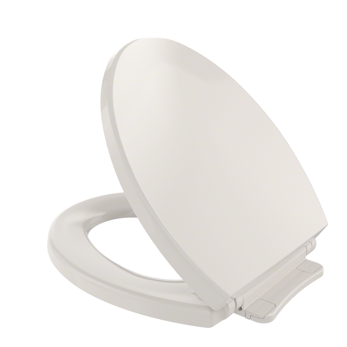 TOTO SoftClose Non Slamming, Slow Close Round Toilet Seat and Lid, Sedona Beige SS113#12