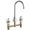 Chicago Faucets Concealed Kitchen Sink Faucet 201-AGN2AE3V1000AB