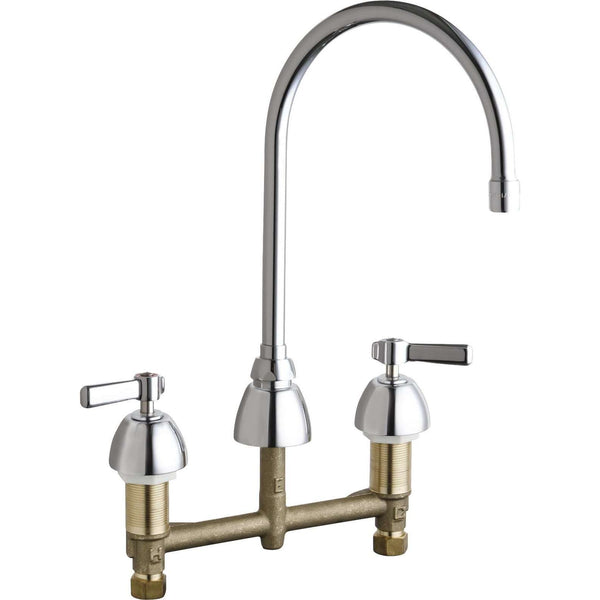 Chicago Faucets Concealed Kitchen Sink Faucet 201-AGN8AE35ABCP