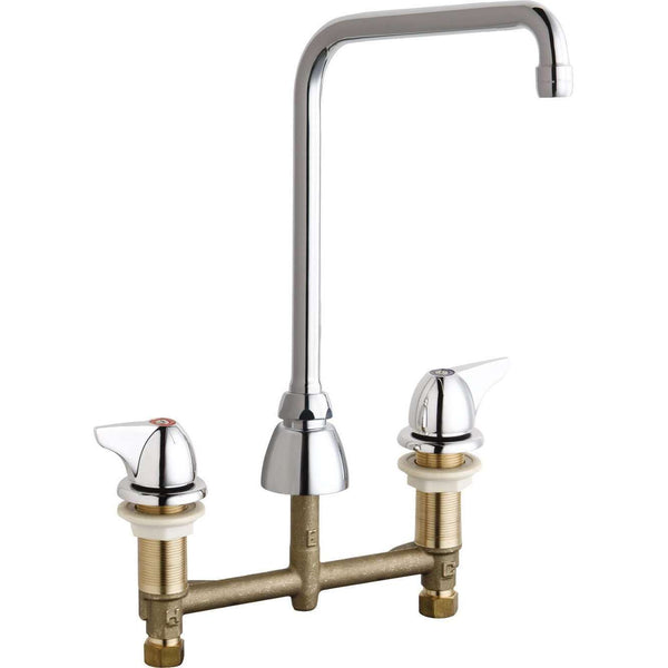 Chicago Faucets Concealed Kitchen Sink Faucet 201-AHA8-1000ABCP