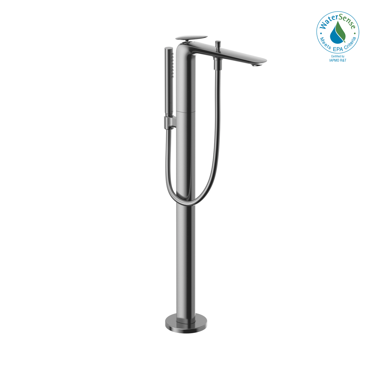 TOTO ZA Single-Handle Free Standing Tub Filler with Handshower, Polished Chrome TBP03301U#CP