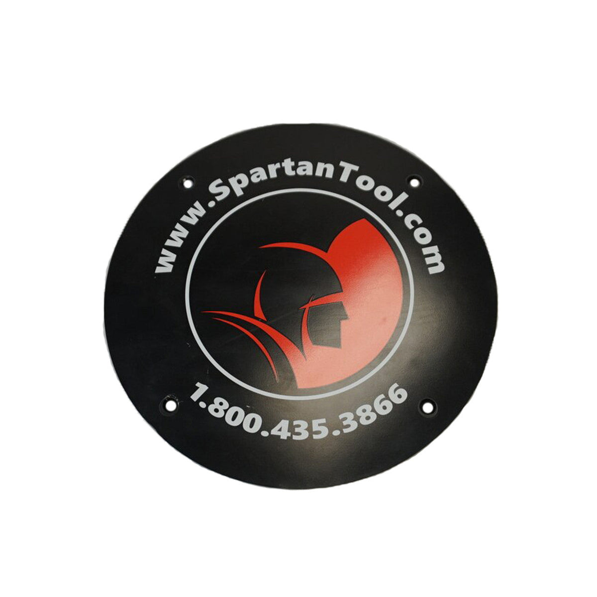 Spartan Tool Black Circle Cover Decal 64020045