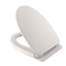 TOTO SoftClose Non Slamming, Slow Close Elongated Toilet Seat and Lid, Colonial White SS124#11