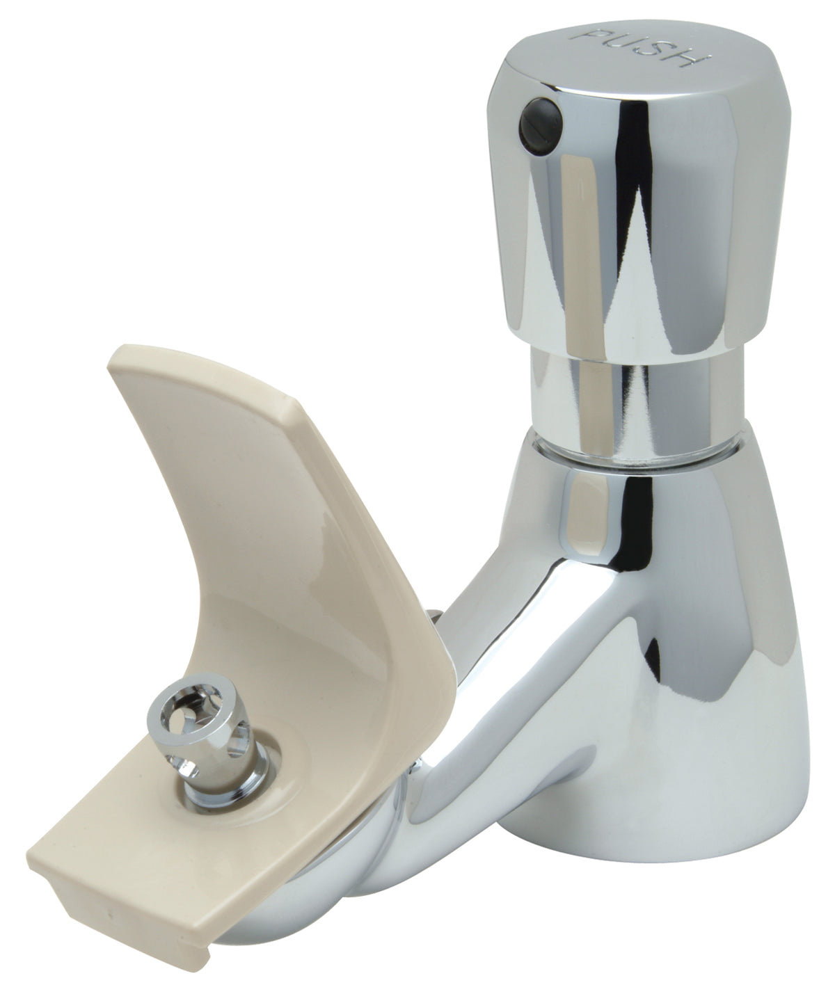 Zurn AquaSpec Self-Closing Metering Bubbler, Internal Filter, ZurnSHIELD Mouth Guard, Push-Button, Lead-Free, Chrome Z83600-XL